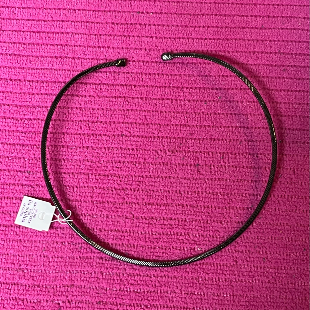 lia sophia cuff collar necklace only